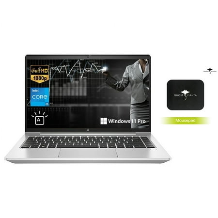 HP Newest ProBook 440 G9 14" FHD Laptop for Business, Intel Core i5-1235U (10 Cores, up to 3.3 GHz, Beat i7-1195G7), 8GB RAM, 256GB SSD, WiFi-6, Type C, Fast Charge, Windows 10 Pro