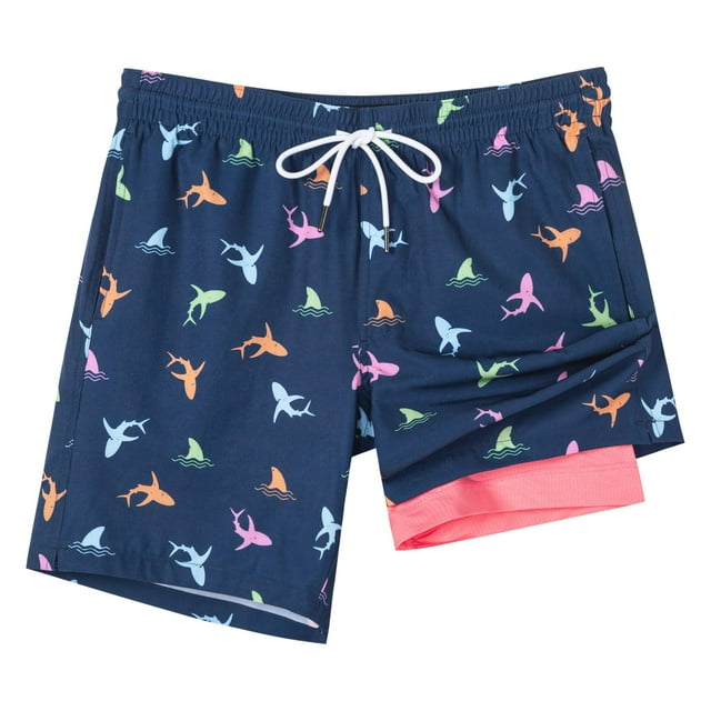 Shorts de Baño SURF CUZ para Hombre con Forro de Compresión y Secado Rápido