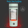 thumbnail image 2 of Portable Electric Kettle, Travel Small Electric Tea Kettle, Hot Water Boiler, 2 of 5
