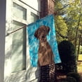thumbnail image 2 of Carolines Treasures BB9435CHF Chocolat Labrador Hiver Drapeau Toile Maison, 2 of 4