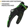 thumbnail image 6 of ILM Motorcycle Motocross Cycling Off-Road Dirt Bike Gloves for Men Women Touchscreen Hard Knuckle ATV MTB Guantes (Green, S), 6 of 7