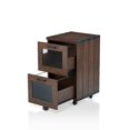 thumbnail image 5 of Bowery Hill Industrial Filing Cabinet in Vintage Walnut, 5 of 5