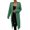 Green, variant on Vedolay Casual jacket Women's Casual Jacket Long Sleeve Double Work Office Casual Jackets,Khaki M