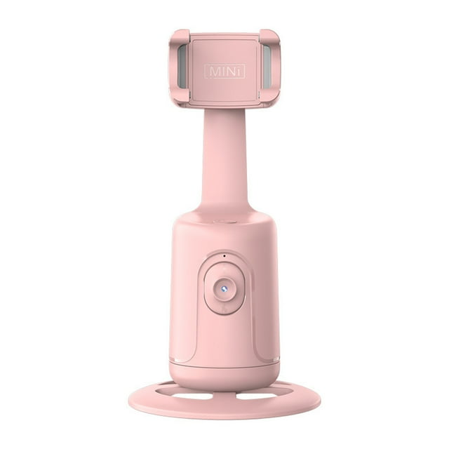 Smart 360° Auto Face Tracking Gimbal Desktop Selfie Stabilizer Robot Cameraman with Adjustable Lens Stable Base Phone Holder for Smartphone Vlog Live Streaming Video Chat