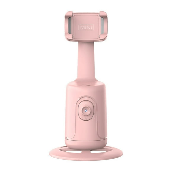 Stabilisateur Intelligent de Visage à 360° avec Suivi Automatique, Stabilisateur de Selfie de Bureau, Robot Cameraman avec Lentille Ajustable, Stable