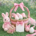 thumbnail image 3 of Easter Bunny Ribbon 6.3cm x 15 Yards Polyester Craft Ribbon For Gift Wrapping Floral Arrangements Wreath Decor DIY Hair Bows Party Spring Decorations, 3 of 6