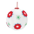 thumbnail image 2 of Melrose International Whimsical Fabric Ball Ornament (Set of 12), 2 of 5