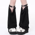 thumbnail image 2 of Chaussettes Hautes pour Femmes avec Ambiance Gothique, 2 of 7