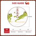 thumbnail image 2 of Fotbe Hunting Frog Pattern Christmas Tree Skirt, Tree Skirts Plush Christmas Decorations, Christmas Tree Skirts Xmas Decorations Holiday Party Decor-48", 2 of 6