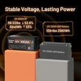 thumbnail image 6 of HumsiENK 12V 300Ah Lithium Battery with 20A Charger & Bluetooth, Built-in 100A BMS, 15000 Deep Cycles Lithium LiFePO4 Batterys, Low-Temp Protection, for RVs, Solar System, Off-Grid, 4190Wh, 6 of 8