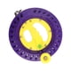 thumbnail image 1 of Carrete de hilo para cometas de pesca de plástico duradero de 22cm, soporte para rueda, accesorio para herramienta de bobinado (púrpura), 1 of 9