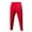 Red, variant on Brondbend Man Sweatpants Men Joggers Pocket Drawstring Workout Pants Stretchy Waist Multicolor Leisure Sport Trousers Regular Fit Mountaineering Fall Winter Pants Black