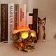 thumbnail image 3 of Lámpara de noche con forma de calavera de sal de resina sin electrodos, lámpara de mesa LED con forma de cabeza de fantasma de terror, luz nocturna LED Promise con forma de calavera de sal de resina r, 3 of 5