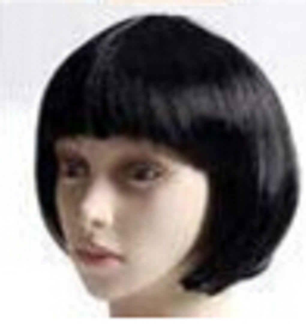 Binpure Female Colorful Bangs Mushroom Haircut Wig, Sexy Full Bangs Wig -  