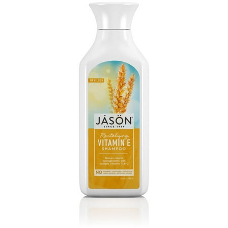 Jason Revitalizing Vitamin E Shampoo, 16 Fluid Ounce