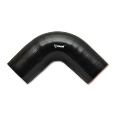Vibrant Performance 2749 VIB2749 4 PLY 90 DEGREE ELBOW, 1.5IN I.D. X 7IN LEG LENGTH - BLACK