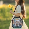 thumbnail image 3 of Zootopia Insulated Lunch Bag Cartoon Backpack, Reusable Thermal Cooler Tote for School Picnic Travel, Water Resistant Zipper Lunch Box Carry Bag Large Capacity Reusable Cooler Bag 11488-A5, 3 of 6
