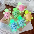 thumbnail image 3 of Miniadornos luminosos de tortuga, decoración del hogar, paisajismo, artesanías de resina, figuras de tortuga, miniaturas de jardín, decoración, juguetes para niños, regalos, 3 of 5