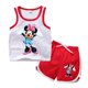 thumbnail image 1 of 2023 Kids Cartoon Disney Minnie Mickey Mouse Clothes Sets 100%Cotton Baby Sports Sets Boy Girl Tee+ Shorts Sets Toddler Suit2T Gao Jinjia LED, 1 of 2