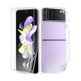 thumbnail image 1 of ccwonima 2Sets Screen Protector for Samsung Galaxy Z Flip 4, Inside TPU Hydrogel Film + Front/Back HD Clarity Screen Protector for Samsung Galaxy Z Flip 4-6.7", Touch Sensitive, HD-Ultra Thin Soft TPU, 1 of 1