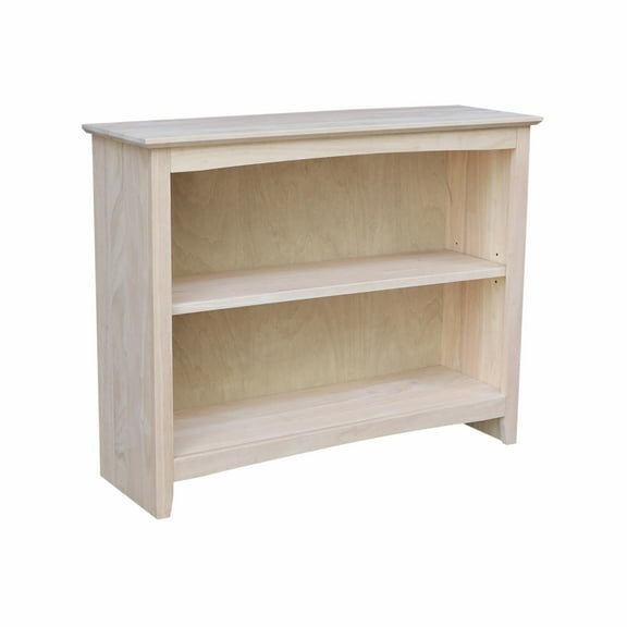 International Concepts Solid Wood Shaker Bookcase, 30 in H