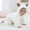 White, variant on 9Months Newborn Infant Baby Girl Winter Clothes Baby Fleece Footie Snowsuit Winter Onesie Cartoon Warm Hooded Outfits for Girls Boys Gray