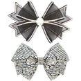 thumbnail image 1 of 2pcs Rhinestone Bowknots Headdress Accessory Lovely Bag DIY Material Headwear Accessory, 1 of 9