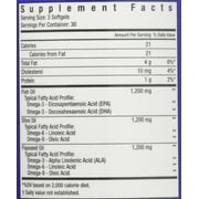 Glucoflex Omega 3-6-9, Omegas From Epa/Dha Fish Oil For Joint Health, 20 Servings