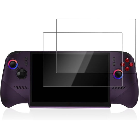 2 Pack Screen Protector Compatible with MSI Claw 8 AI CG3EM 2026 Handheld Game Console, 9H Hardness Tempered Glass, Anti-Scratch, HD Clarity, Bubble Free