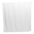 thumbnail image 5 of SEWCHICS Thickened White Shower Curtain Water Resistant Washable Bathroom Curtain 1 Set, 5 of 8
