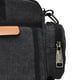 thumbnail image 3 of Bolso bandolera de lona Zulema para hombre negro, 3 of 5