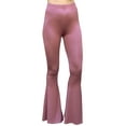 thumbnail image 4 of Daisy Del Sol High Waist Gypsy Comfy Yoga Ethnic Tribal Stretch Palazzo 70s Bell Bottom Fit to Flare Pants, 4 of 5