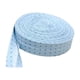 thumbnail image 1 of Cateissary Cinta al bies de algodón para proyectos de bricolaje versátiles y de moda Cinta de ribete de serie punteada y rayada Tela de costura y artesanía puntos azules azul oscuro, 1 of 6