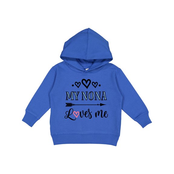 Inktastic My Nona Grandma Loves Me Girls Toddler Hoodie