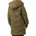 thumbnail image 3 of SCY Womens Winter Warm Coats Sherpa Fleece Lined Long Hooded Puffer Jacket, 3 of 4