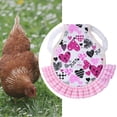 thumbnail image 2 of Ropa para mascotas Delantal de Aves  Sillín Delantal Protección de s Gloria Delantales de gallina en silla de montar de pollo, 2 of 8