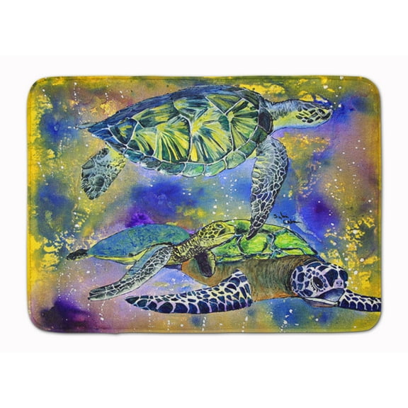 Turtle Machine Washable Memory Foam Mat