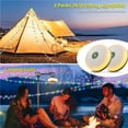 thumbnail image 2 of Guirlandes Lumineuses Solaires de Camping en Guirlande Lumineuse de Camping.ft Guirlandes Lumineuses de Camping avec Modes USB Guirlandes Lumineuses Extérieures Rechargeables Guirlandes Lumineuses Rétractables pour Randonnée Tente VR, 2 of 7