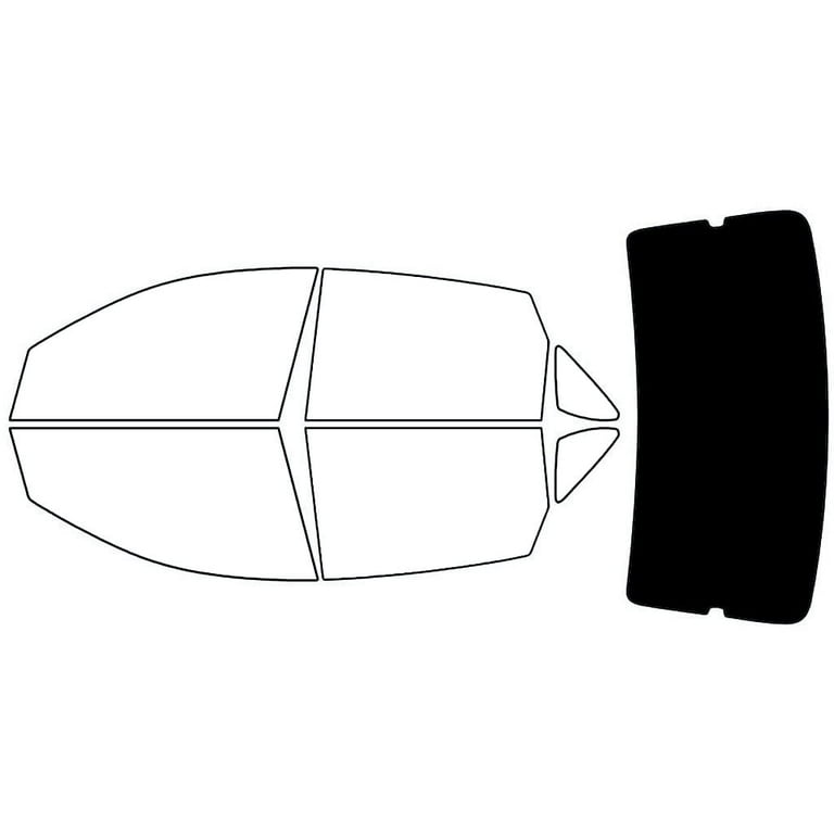 Tintado Ventana Coche Precortado Para Ford Focus 5