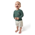 thumbnail image 3 of Modern Moments by Gerber Baby and Toddler Boy Long- Sleeve Rash Guard and Trunk Set, 2-Piece, Sizes 0/3M-5T, 3 of 12