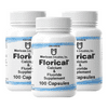 Mericon Industries Florical Calcium Supplement Tablets | Healthy Cardiovascular & Bone Supplements to Support Bone Health & Growth | 3 Packs of 100 Tablets