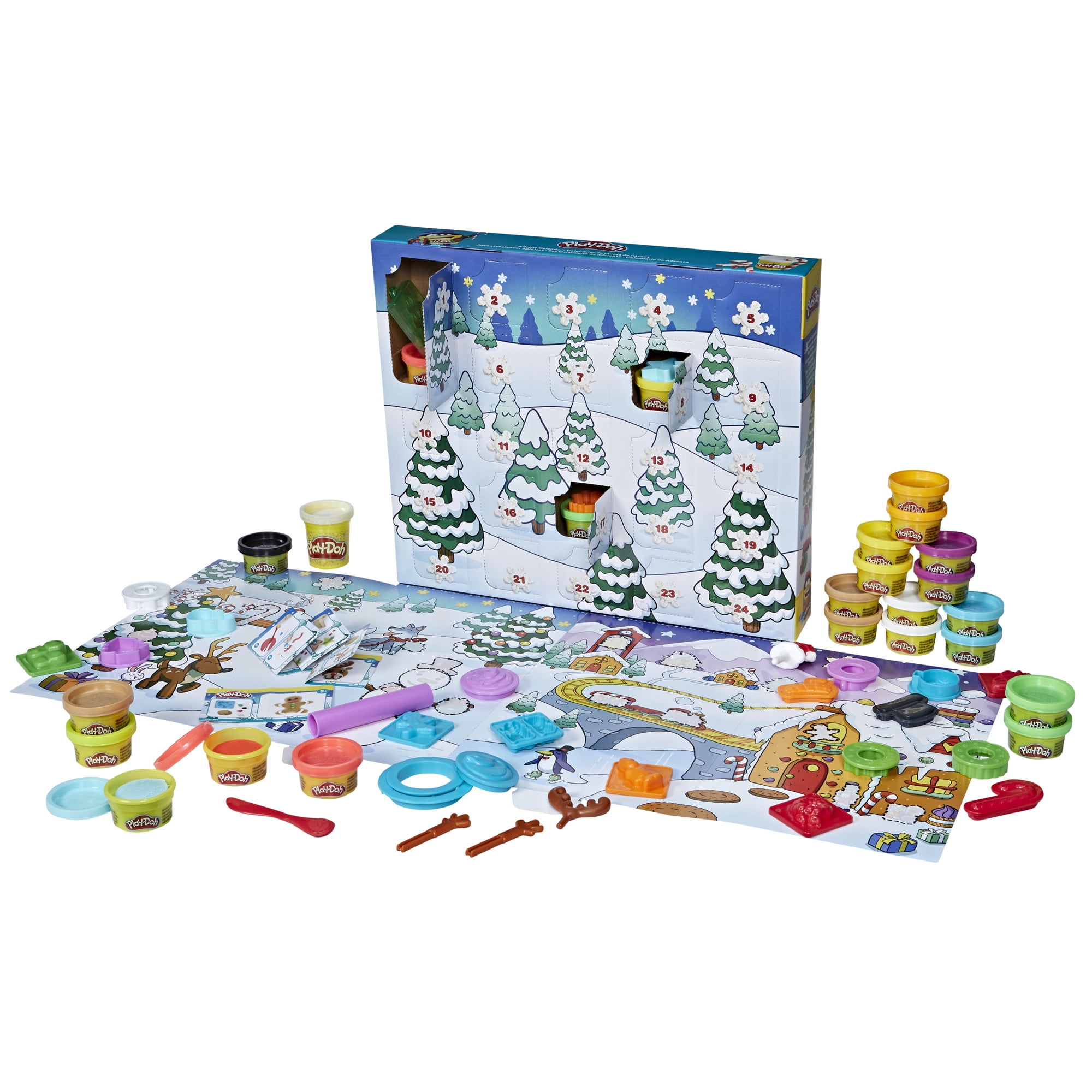 PJ Masks Kids Advent Calendar with 24 Surprise Toys - Walmart.com