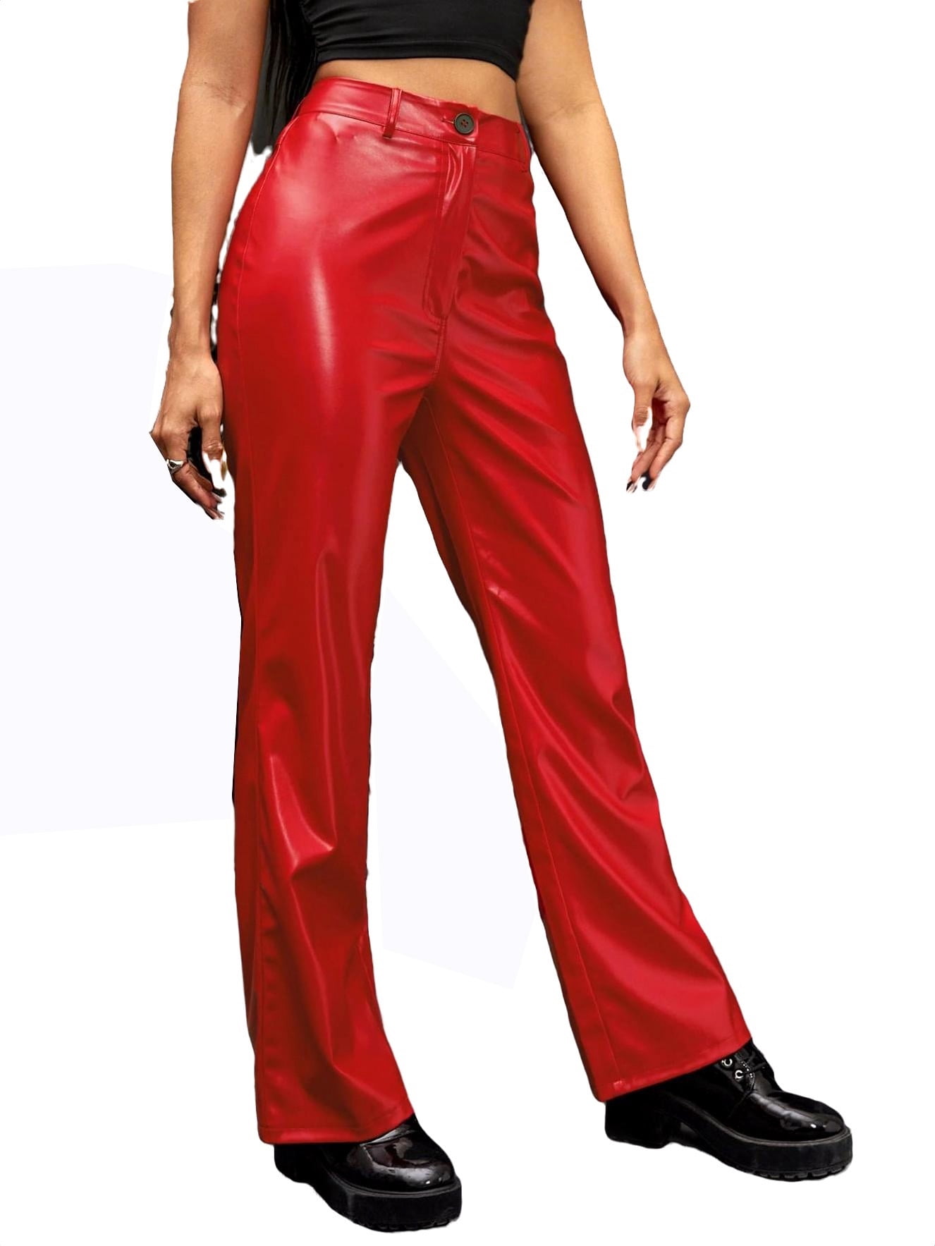 walmart leather pants womens