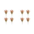 thumbnail image 3 of Flores artificiales Injueey 4 piezas realistas de otoño ecológicas, 3 of 6