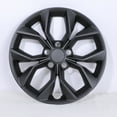 thumbnail image 3 of 17" Set of 4 Hubcaps Wheel Rims Cover for 2023-2025 Honda Cr-V Lx Model Snap-on Installation Black Matte, 3 of 11