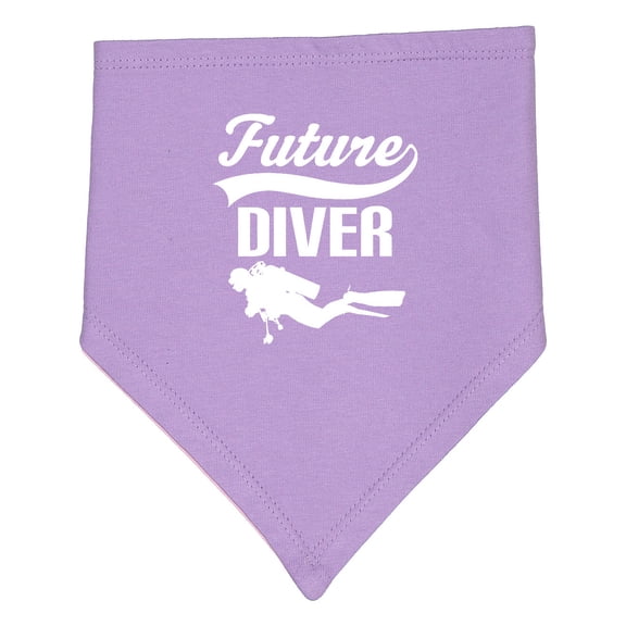 Inktastic Future Diver Scuba Diving Baby Bandana Bib