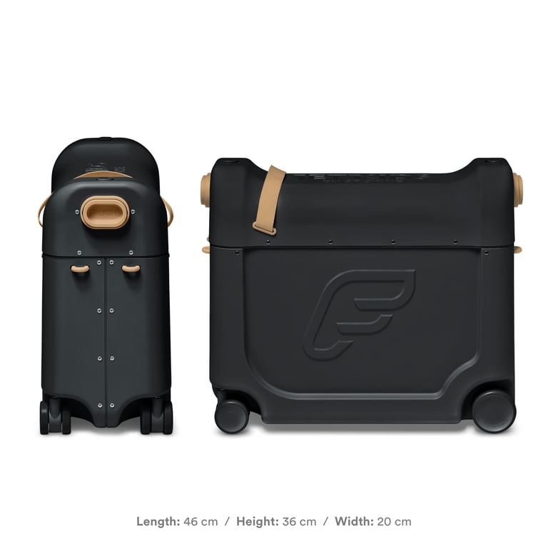 JetKids by Stokキャリーケース　 ブラック JetKids BedBox, Lunar Eclipse - Kid's Ride-On Suitcase & in-Flight