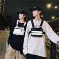 thumbnail image 4 of Mochila táctica, bolsa de pecho multifuncional para exteriores, equipo de entrenamiento, bolsa de senderismo impermeable y resistente al desgaste, bolsa para teléfono móvil, bolsa de deporte, 4 of 6