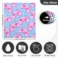thumbnail image 3 of Seamless Bright Pattern with Pink Joysticks Dishwasher Magnetic Covers Magnet Sticker Kitchen Decor Dishwasher Refrigerator Front Door Covers Decorative Magnetic 23" x 26", 3 of 5