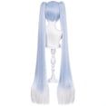 thumbnail image 2 of Disfraz de pelo sintético de Hatsune Miku para cosplay, anime, 2 of 2